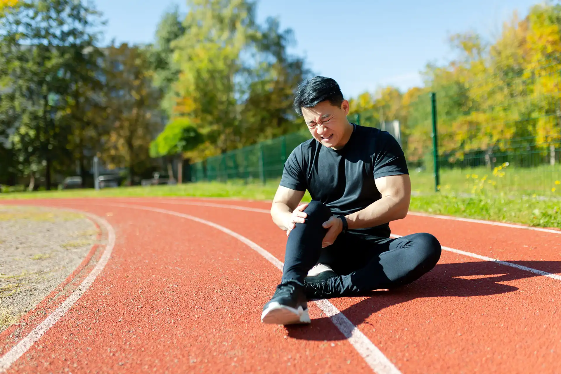 Worn out knee cartilage